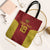Custom Russia Football Tote Bag Nashi Parni Khokhloma Style - Red - Wonder Print Shop