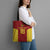 Custom Russia Football Tote Bag Nashi Parni Khokhloma Style - Red - Wonder Print Shop