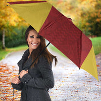 Custom Russia Football Umbrella Nashi Parni Khokhloma Style - Red - Wonder Print Shop