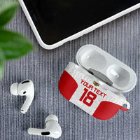 Custom Russia Football AirPods Case Nashi Parni Khokhloma Style - White - Wonder Print Shop