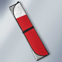 Custom Russia Football Auto Sun Shade Nashi Parni Khokhloma Style - White - Wonder Print Shop