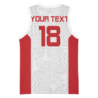 Custom Russia Football Basketball Jersey Nashi Parni Khokhloma Style - White - Wonder Print Shop