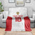 Custom Russia Football Blanket Nashi Parni Khokhloma Style - White - Wonder Print Shop