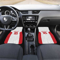 Custom Russia Football Car Mats Nashi Parni Khokhloma Style - White - Wonder Print Shop