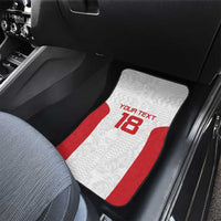Custom Russia Football Car Mats Nashi Parni Khokhloma Style - White - Wonder Print Shop