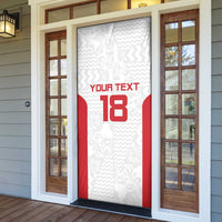 Custom Russia Football Door Cover Nashi Parni Khokhloma Style - White - Wonder Print Shop