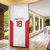 Custom Russia Football Door Cover Nashi Parni Khokhloma Style - White - Wonder Print Shop