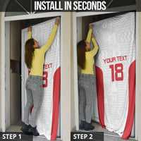 Custom Russia Football Door Cover Nashi Parni Khokhloma Style - White - Wonder Print Shop