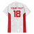 Custom Russia Football Family Matching Long Sleeve Bodycon Dress and Hawaiian Shirt Nashi Parni Khokhloma Style - White - Wonder Print Shop