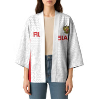 Custom Russia Football Kimono Nashi Parni Khokhloma Style - White - Wonder Print Shop