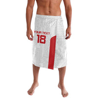 Custom Russia Football Lavalava Nashi Parni Khokhloma Style - White - Wonder Print Shop