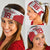 Custom Russia Football Neck Gaiter Nashi Parni Khokhloma Style - White - Wonder Print Shop