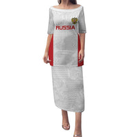 Custom Russia Football Puletasi Nashi Parni Khokhloma Style - White - Wonder Print Shop