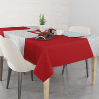 Custom Russia Football Tablecloth Nashi Parni Khokhloma Style - White - Wonder Print Shop