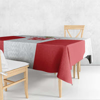 Custom Russia Football Tablecloth Nashi Parni Khokhloma Style - White - Wonder Print Shop