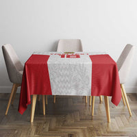 Custom Russia Football Tablecloth Nashi Parni Khokhloma Style - White - Wonder Print Shop