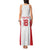 Custom Russia Football Tank Maxi Dress Nashi Parni Khokhloma Style - White - Wonder Print Shop
