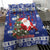 Honduras Santa Claus Christmas Bedding Set Christmas Tree With Flag Background - Wonder Print Shop
