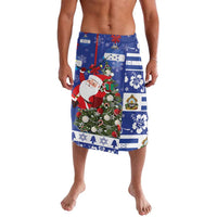 Honduras Santa Claus Christmas Lavalava Christmas Tree With Flag Background - Wonder Print Shop