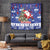 Honduras Santa Claus Christmas Tapestry Christmas Tree With Flag Background - Wonder Print Shop
