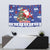 Honduras Santa Claus Christmas Tapestry Christmas Tree With Flag Background - Wonder Print Shop