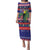 Belize Keel-billed Toucan Bird Christmas Puletasi Feliz Navidad With Knitted Christmas Pattern - Wonder Print Shop