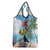 Belize Keel-billed Toucan Christmas Grocery Bag Black Orchid Christmas Beach Vibe