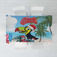 Belize Keel-billed Toucan Christmas Tablecloth Black Orchid Christmas Beach Vibe - Wonder Print Shop