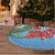 Belize Keel-billed Toucan Christmas Tree Skirt Black Orchid Christmas Beach Vibe - Wonder Print Shop