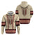 Traditional Romanian Hoodie With Red Traditional Embroidery Patterns