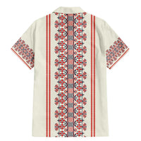 Happy Martisor Day Family Matching Mermaid Dress and Hawaiian Shirt Traditional Romanian Folklore Pattern