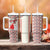 Happy Martisor Day Tumbler With Handle Traditional Romanian Folklore Pattern - Wonder Print Shop