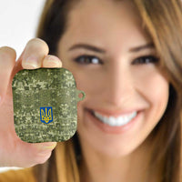 Ukraine Military Vyshyvanka Pattern AirPods Case Tryzub Emblem Tactical Style - Wonder Print Shop