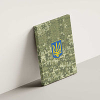 Ukraine Military Vyshyvanka Pattern Canvas Wall Art Tryzub Emblem Tactical Style - Wonder Print Shop