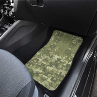 Ukraine Military Vyshyvanka Pattern Car Mats Tryzub Emblem Tactical Style - Wonder Print Shop