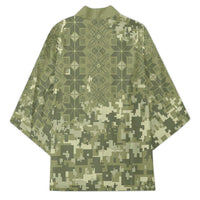 Ukraine Military Vyshyvanka Pattern Kimono Tryzub Emblem Tactical Style - Wonder Print Shop
