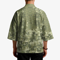 Ukraine Military Vyshyvanka Pattern Kimono Tryzub Emblem Tactical Style - Wonder Print Shop