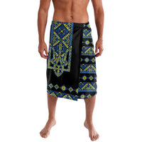 Ukraine Bandura Vyshyvanka Pattern Lavalava Ukrainian Heritage Folk Black Version - Wonder Print Shop