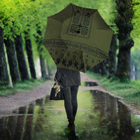 Ukraine Military Vyshyvanka Pattern Umbrella Ukrainian Heritage Green Tactical Style - Wonder Print Shop
