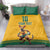Custom Australia Rugby Bedding Set Wallabies Mascot Sporty Style - Wonder Print Shop