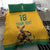 Custom Australia Rugby Bedding Set Wallabies Mascot Sporty Style - Wonder Print Shop
