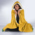 Custom Australia Rugby Hooded Blanket Wallabies Mascot Sporty Style - Wonder Print Shop