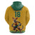 Custom Australia Rugby Hoodie Wallabies Mascot Sporty Style - Wonder Print Shop