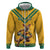 Custom Australia Rugby Hoodie Wallabies Mascot Sporty Style - Wonder Print Shop