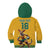Custom Australia Rugby Kid Hoodie Wallabies Mascot Sporty Style - Wonder Print Shop