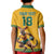 Custom Australia Rugby Kid Polo Shirt Wallabies Mascot Sporty Style - Wonder Print Shop