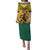 Custom Australia Rugby Puletasi Wallabies Mascot Sporty Style - Wonder Print Shop