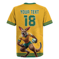 Custom Australia Rugby Rugby Jersey Wallabies Mascot Sporty Style - Wonder Print Shop