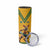 Custom Australia Rugby Skinny Tumbler Wallabies Mascot Sporty Style - Wonder Print Shop