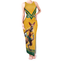 Custom Australia Rugby Tank Maxi Dress Wallabies Mascot Sporty Style - Wonder Print Shop